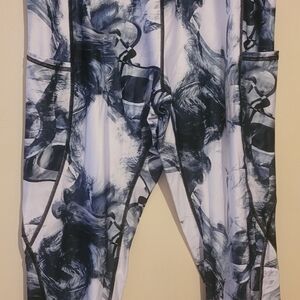 Abstract Print Leggings